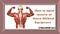 How to build muscle at home without equipment