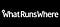 whatrunswhere logo