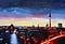 ‘Gloomy Skyline of Berlin’ - Painting by M Bleichner