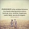 FRIENDSHIP is the rainbow between two hearts sharing seven colors : feelings , love , sadness , happiness , truth , faith , secrets & respect 