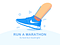 Run a Marathon icon by Haji Su