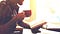 person reading