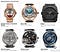 Mechanical-Exception category pre-selected watches for the 2018 Grand Prix d’Horlogerie de Genève, clockwise from top left: Andersen Genève & Konstantin Chaykin Automaton Joker, Bovet 1822 Récital 22 Grand Récital, Bulgari Octo Finissimo Minute Repeater Carbon, Girard-Perregaux Minute Repeater Tri-Axial Tourbillon, Greubel Forsey Grande Sonnerie, and Ulysse Nardin Freak Vision