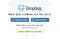 Dropbox's landing page