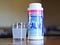 Natural Calm Review - Stand alone product mixed inside glass.