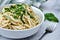 Vegan alfredo pasta