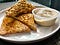 Vegan tempeh chips
