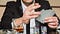 person playing poker