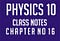 Physics 10 Class Notes