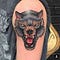 Arm Tattoo Wolf
