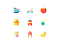 Toys icon collection by Inipagi Studio