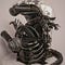 LEGO Xenomorph Bust MOC created by Blair Archer