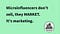 CORRECTED: Serious Micro-influencers USUALLY don’t create salse-sy pushy intrusive content.  They MARKET. It’s marketing.