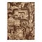The textile piece “The History of Theatre” by Ruth Reeves covers the back wall of Radio City Music Hall.