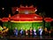Water puppet show, a unique traditional performance