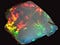 Uncut precious opal from Ethiopia
