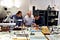 In the workshop with Tim and Bart Grönefeld (photo courtesy Edwin H)