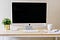 Esempio di un mockup del Mac