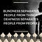 BLINDNESS SEPARATES PEOPLE FROM THINGS; DEAFNESS SEPARATES PEOPLE FROM PEOPLE - Helen Keller