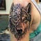 Stammeswolf Tattoo