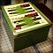 Backgammon storage box IKEA hack