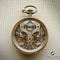 A Le Sentier horological school watch with two escapements, the inspiration for Philippe Dufour's Duality