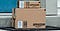 Amazon packages on doorstep