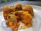 Vegan cheesy poppers