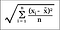 Image result for root mean square standard deviation
