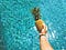arm with bracelet on water - make an extra buck in dive jobs