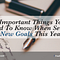5 Important Things You Need To Know When Setting New Goals This Year