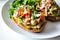 Vegan stuffed sweet potato recipe