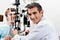 LASIK doctor looking at you