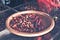 Chili on a table