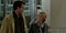 Still of Tom Hanks and Meg Ryan leaving the Empire State Building in “Sleepless in Seattle”