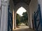 Archway leading into a graveyard in Agra, Uttar Pradesh