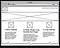 Wireframe con el lorem ipsum