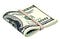 A stack of $100 US Dollar Bills