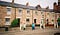 Row of refurbished Victorian terraced houses