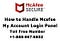 McAfee.com/myaccount