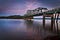 A bridge over a river