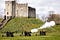 The Gun Salute at Cardiff Castle.