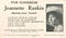 Campaign advertisement for Jeannette Rankin’s first congressional bid in 1916.