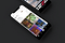 iPhone 8 mockups of the Tik Tok Popular Page and For You Page