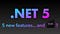 .NET 5 : 5 new features… and M1 ?