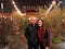 A photo of Chris Hundhausen and his wife Angela in front of Maialina.