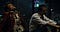 Fight Club scene having a near-life experience