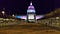 San Francisco City Hall lights up in Transgender Flag Colors
