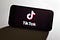 A photo of the TikTok logo.