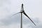 Wind turbine failure: a wind turbine with a broken blade